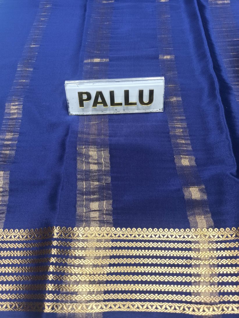 Pure Mysore Silk Saree.