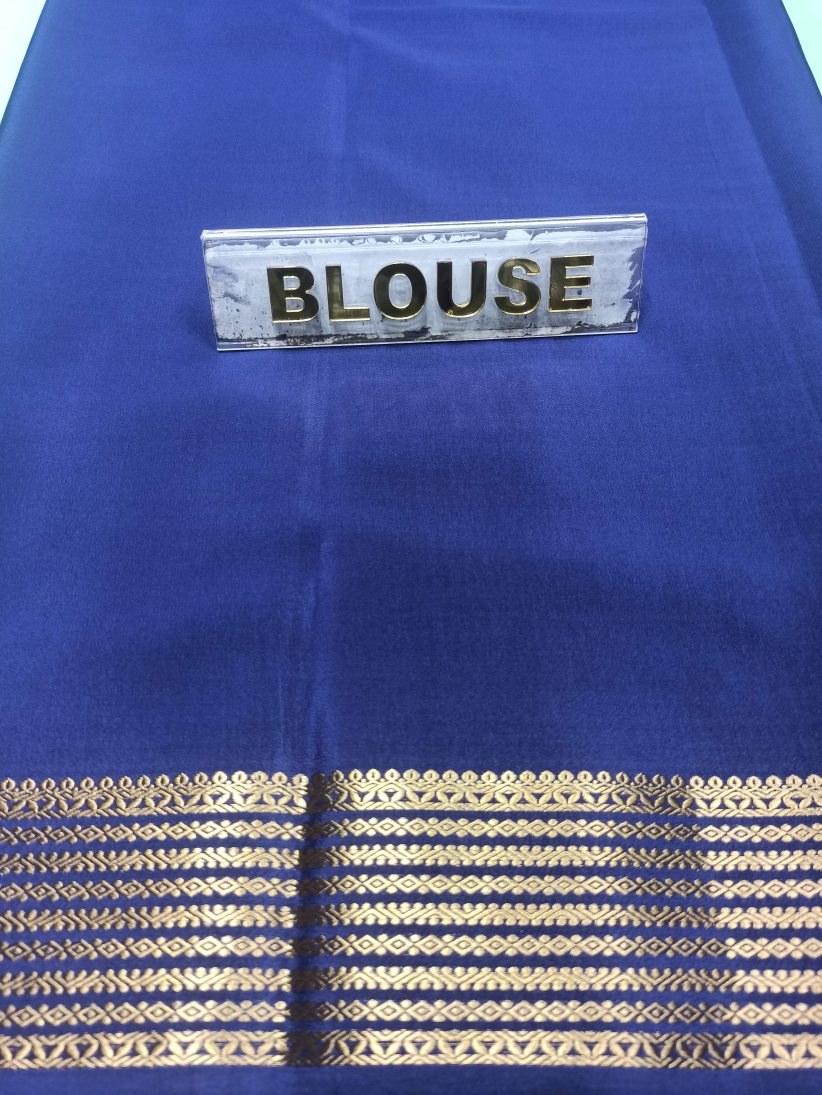Pure Mysore Silk Saree.