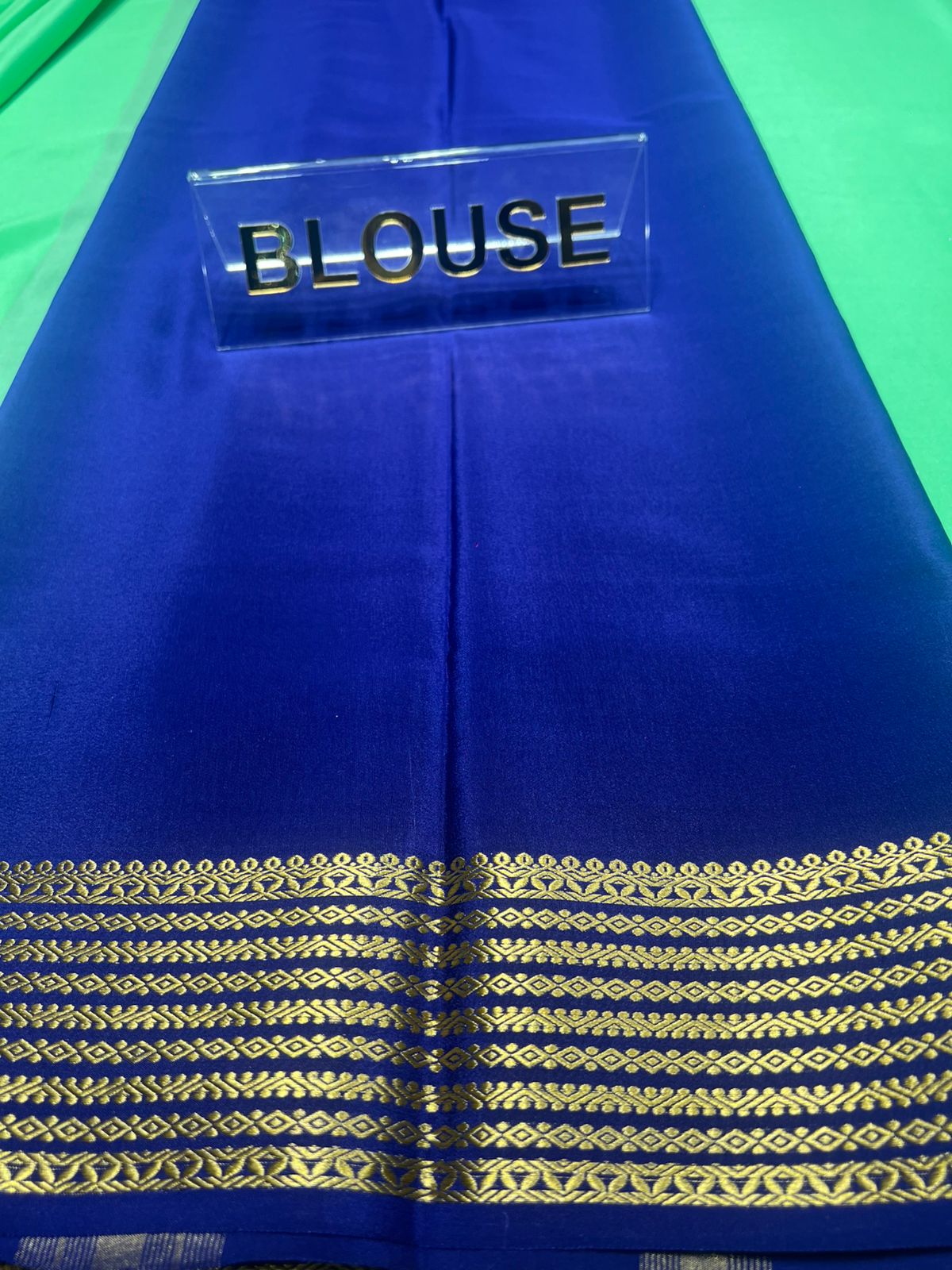 Pure Mysore Silk Saree.
