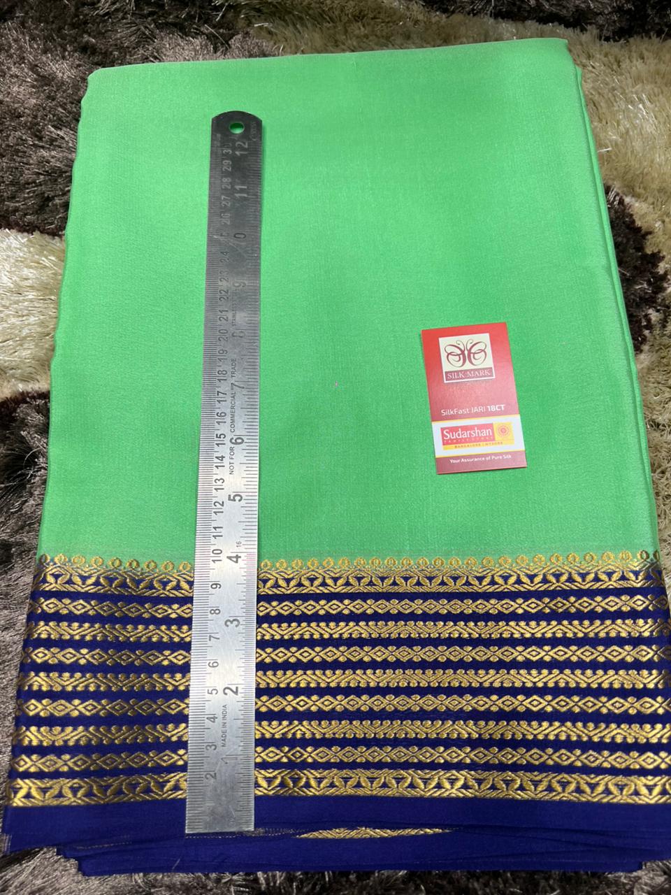 Pure Mysore Silk Saree.