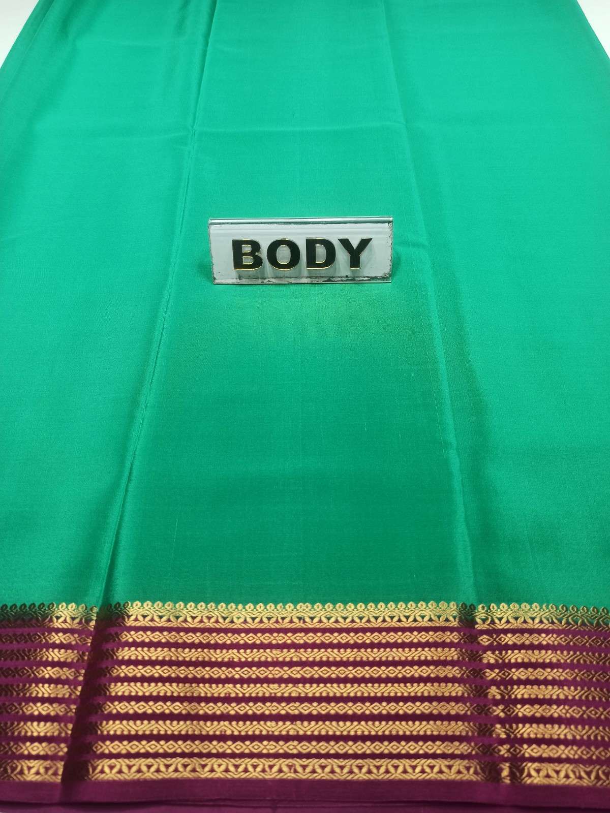 Pure Mysore Silk Saree.