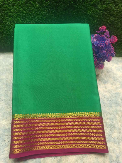 Pure Mysore Silk Saree.
