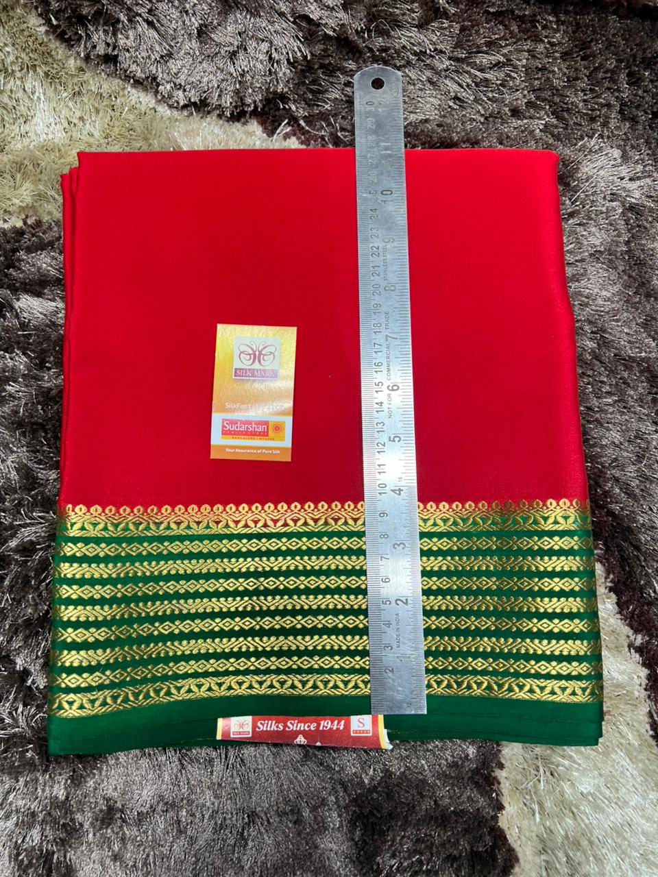 Pure Mysore Silk Saree.
