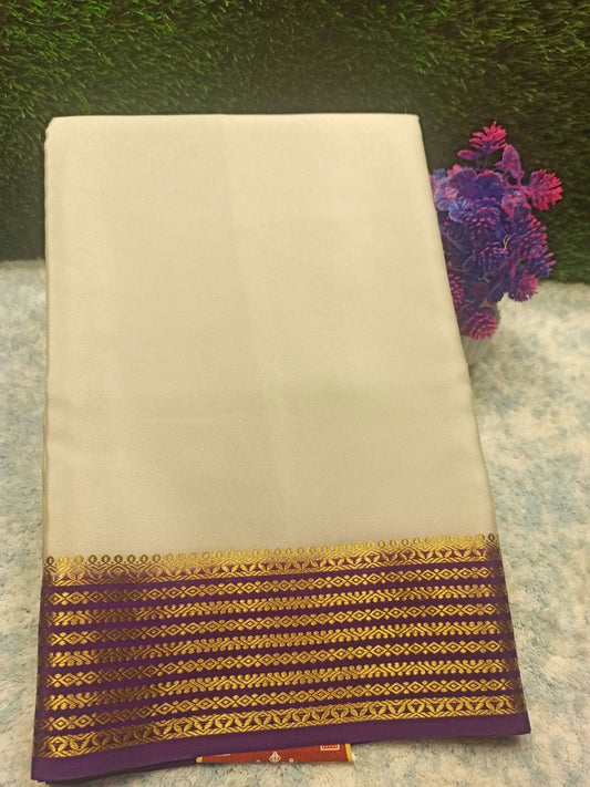 Pure Mysore Silk Saree.