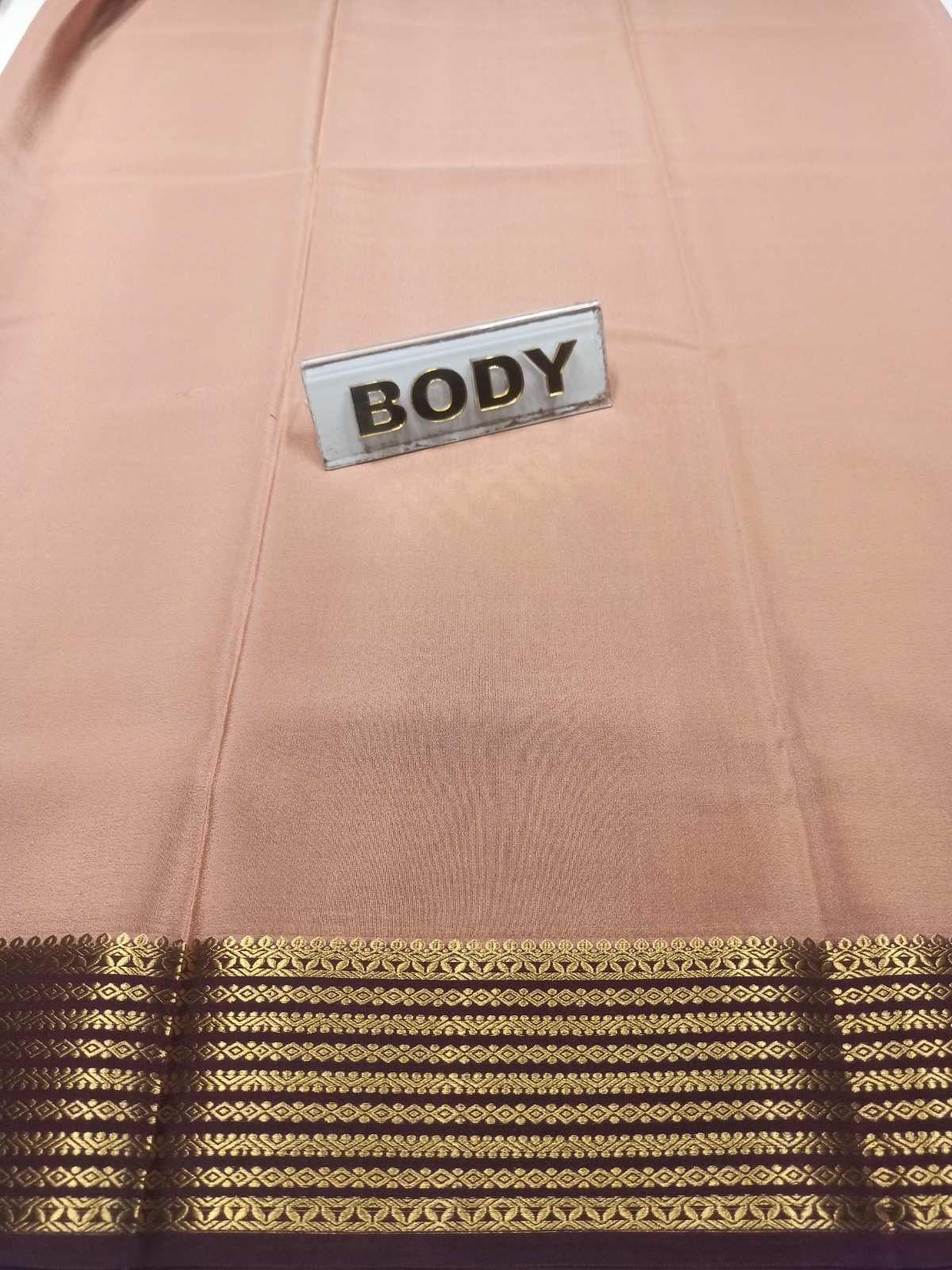 Pure Mysore Silk Saree.