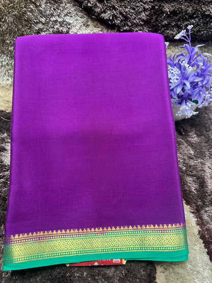 Pure Mysore Silk Saree.
