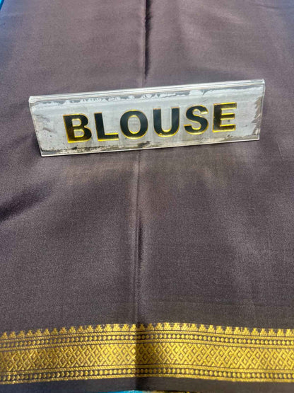 Pure Mysore Silk Saree.