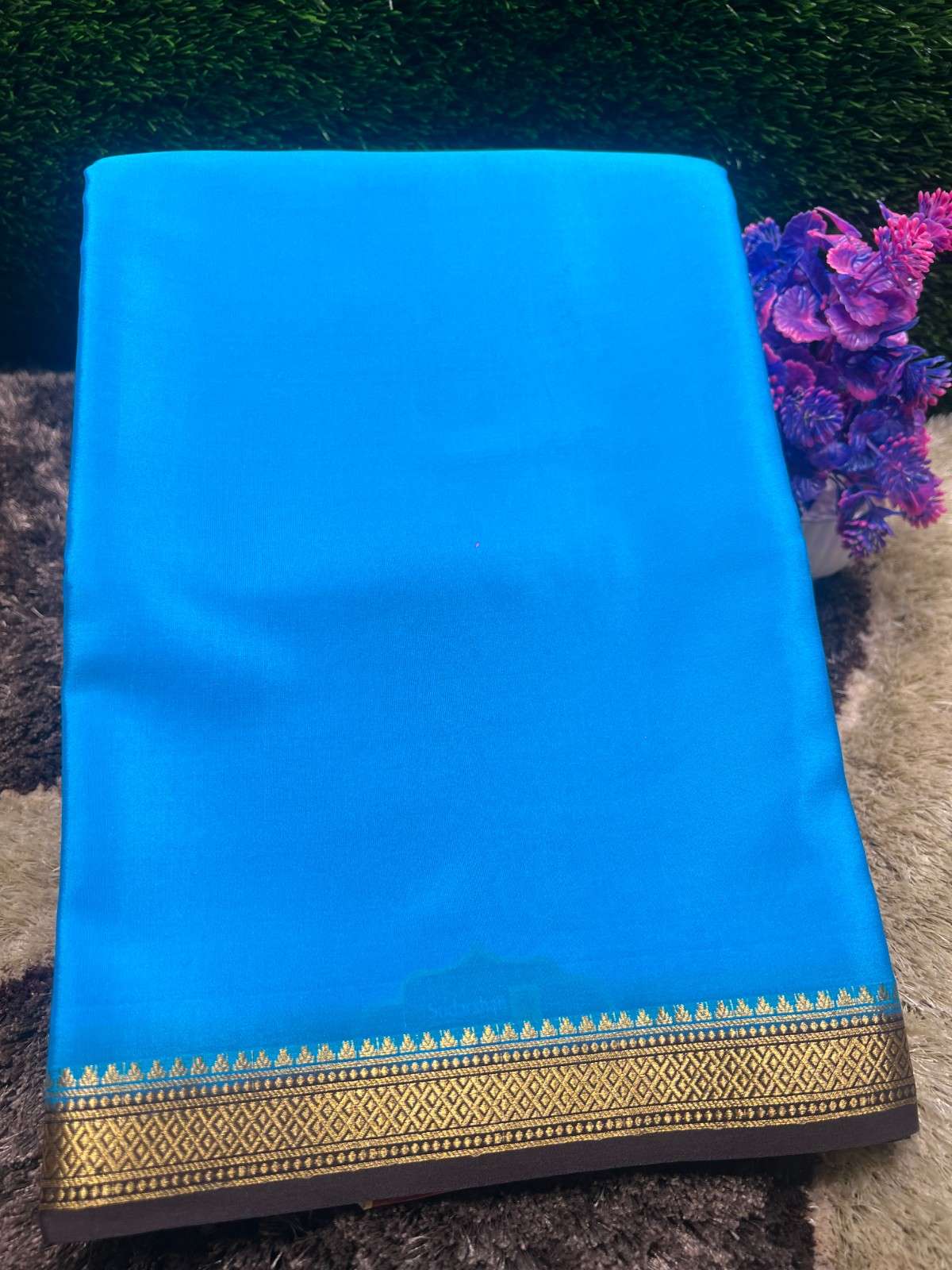 Pure Mysore Silk Saree.