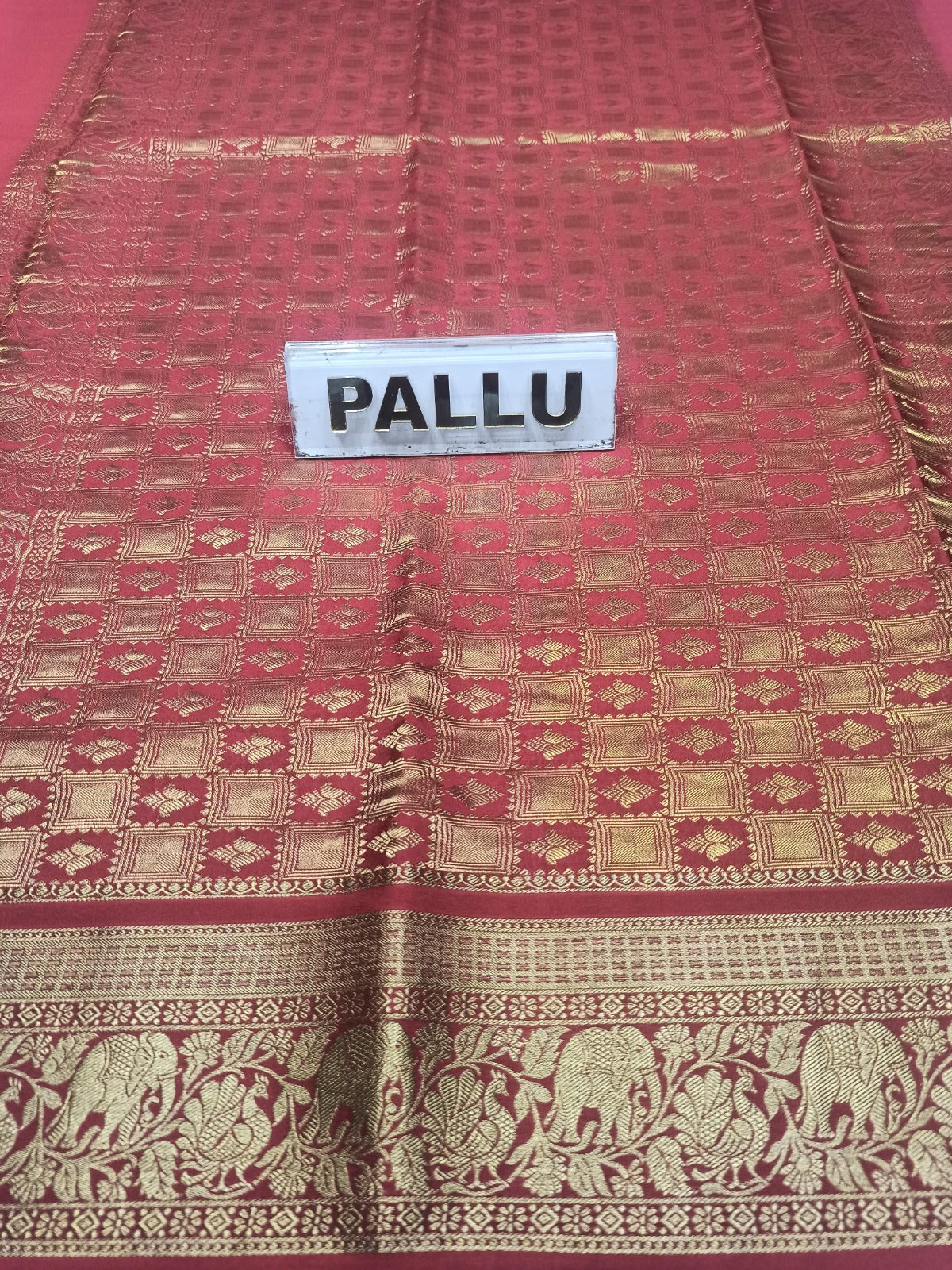 Pure Mysore Silk Saree.