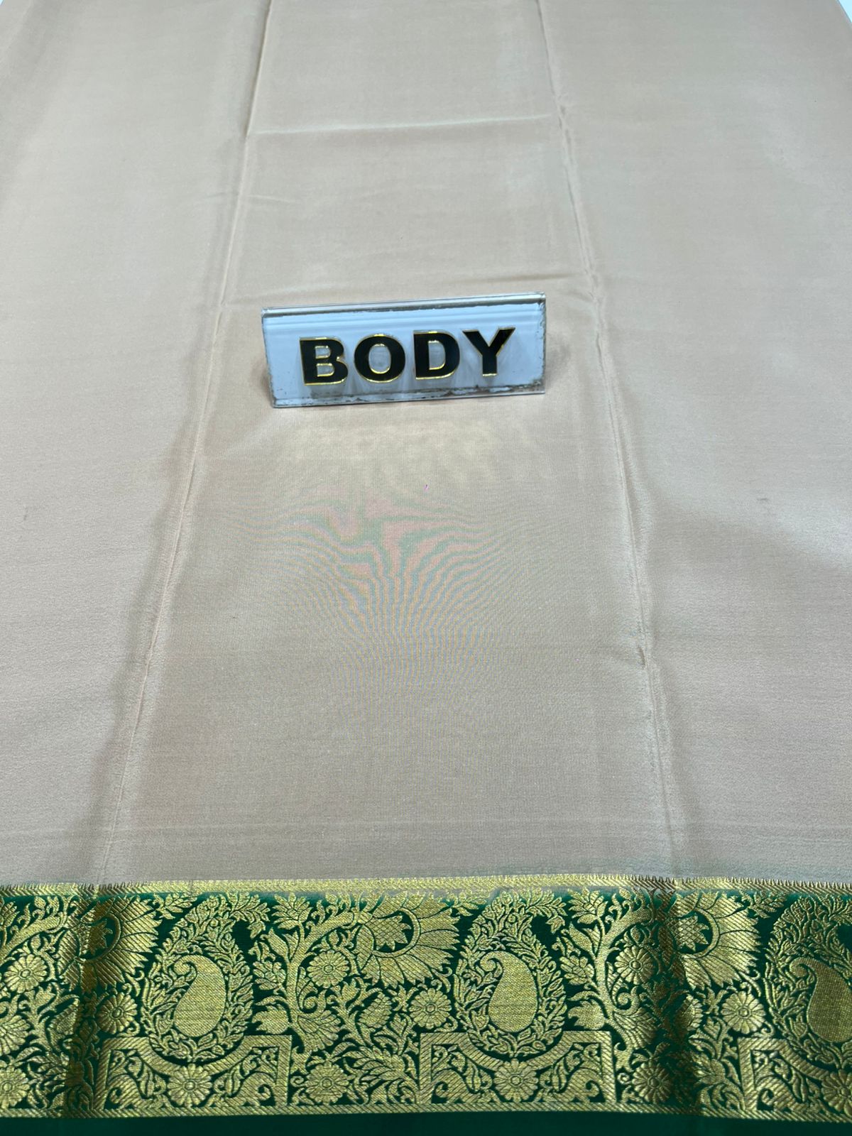 Pure Mysore Silk Saree.
