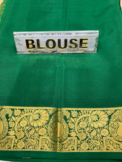 Pure Mysore Silk Saree.