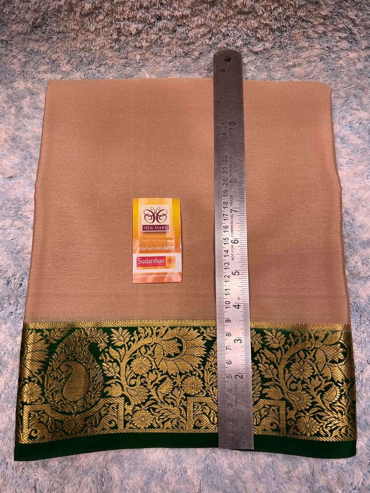 Pure Mysore Silk Saree.
