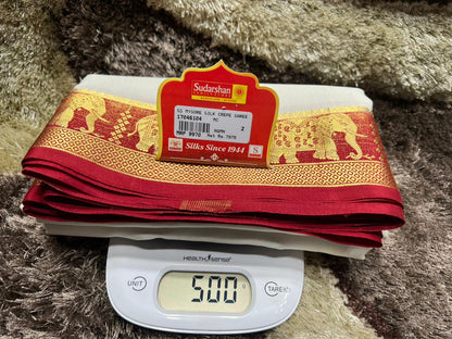 Pure Mysore Silk Saree.