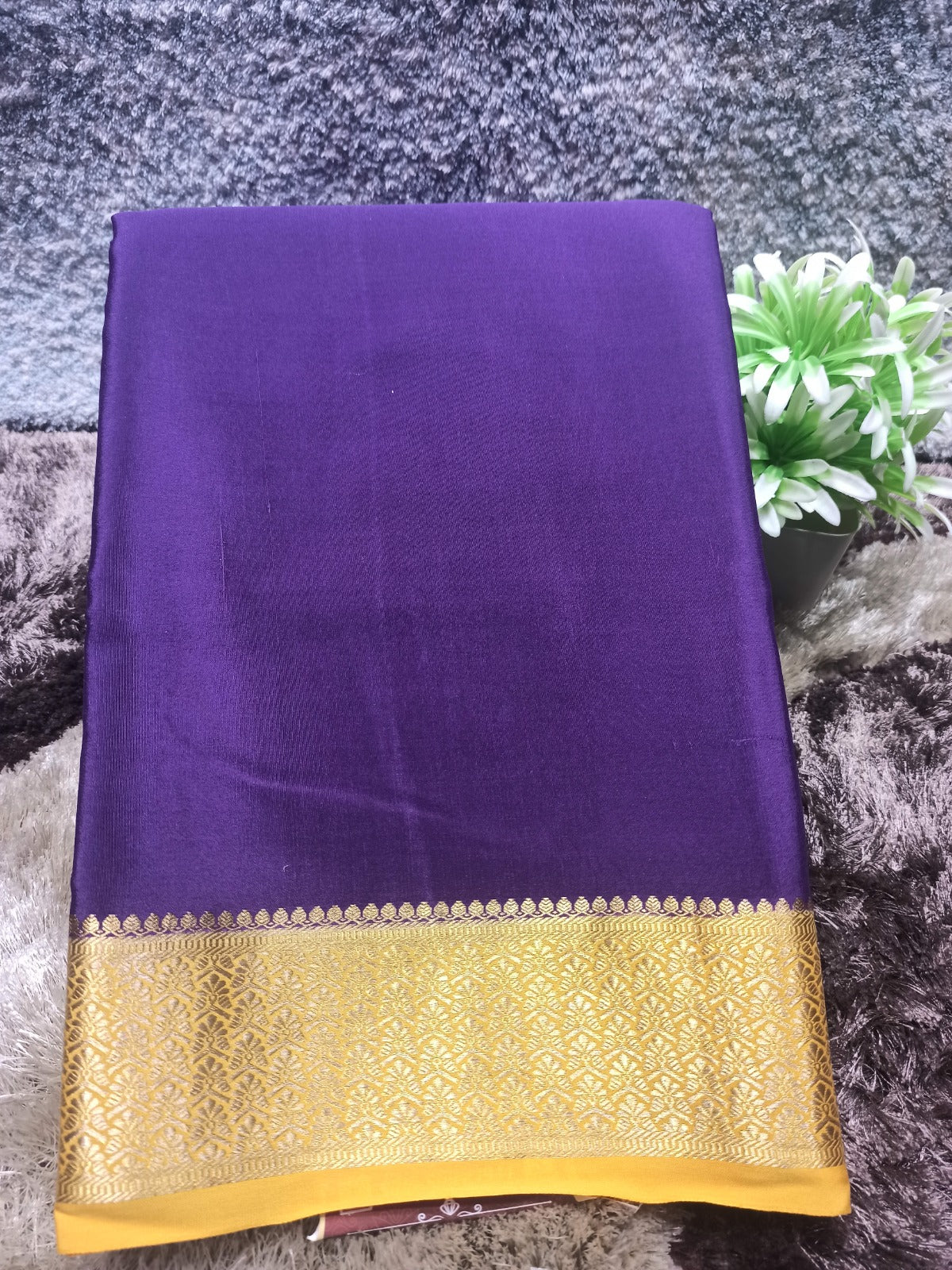 Pure Mysore Silk Saree.