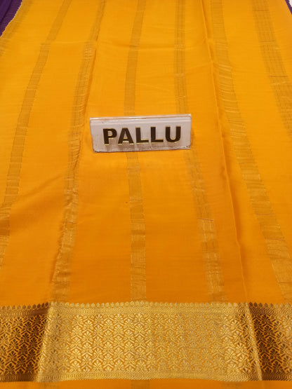 Pure Mysore Silk Saree.