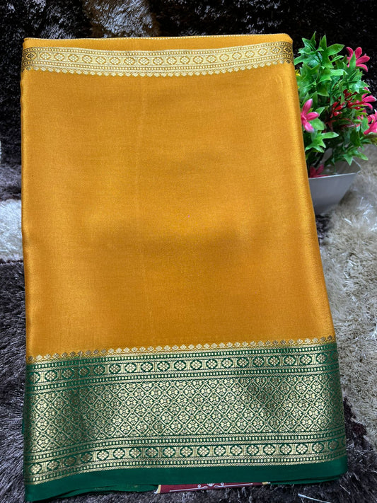 Pure Mysore Silk Saree.