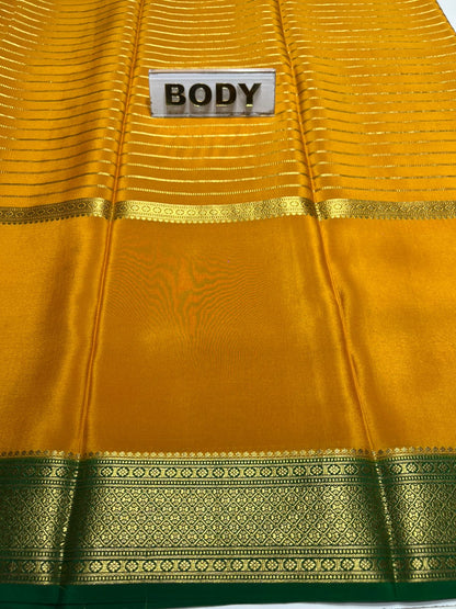 Pure Mysore Silk Saree.