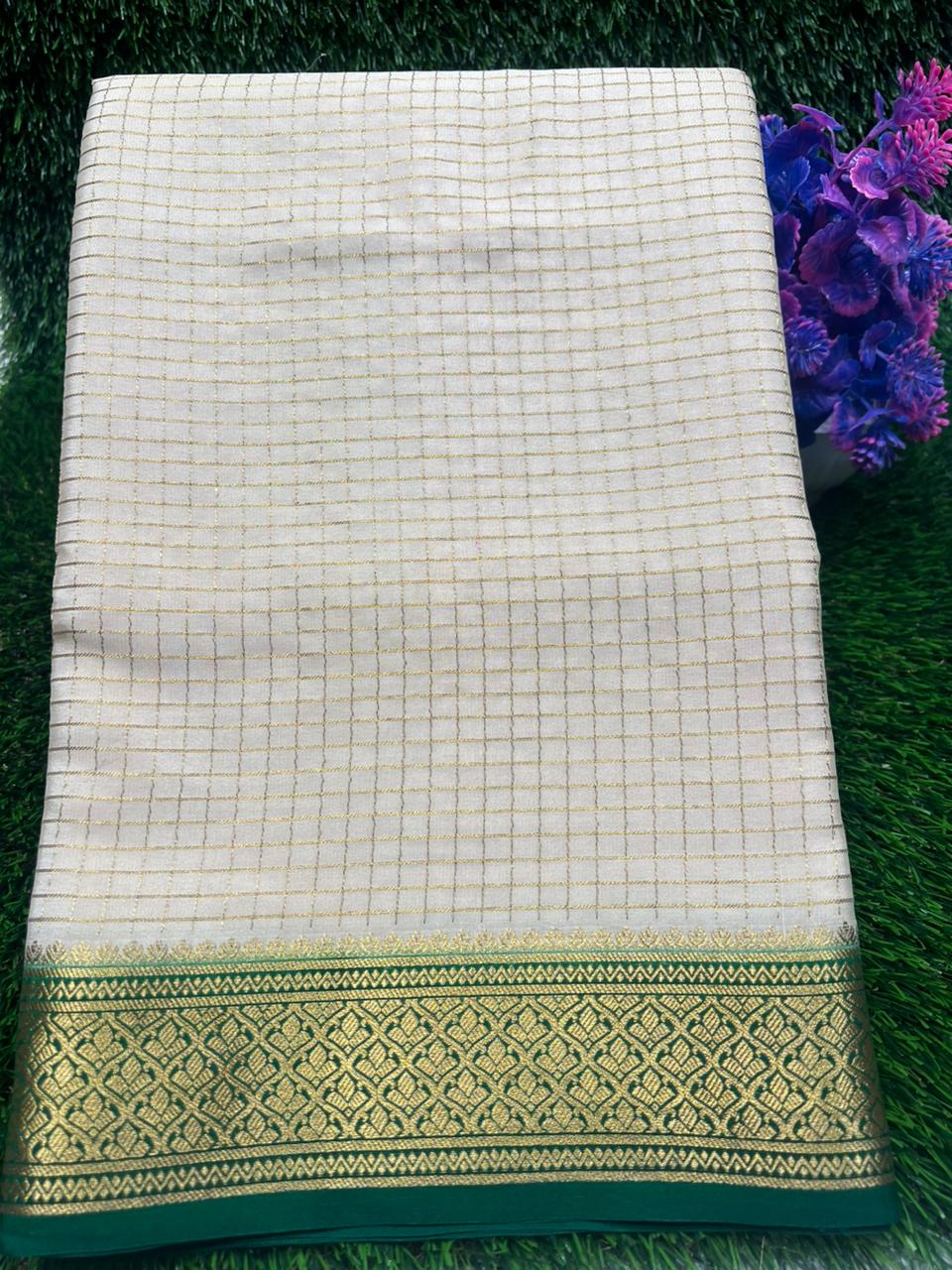 Pure Mysore Silk Saree.