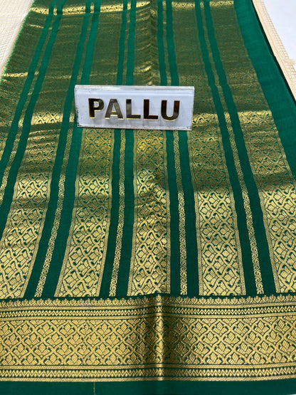 Pure Mysore Silk Saree.