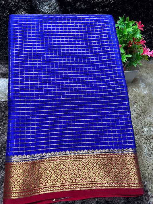 Pure Mysore Silk Saree.