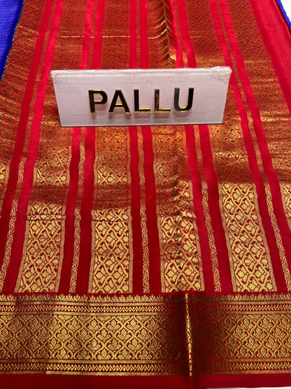 Pure Mysore Silk Saree.