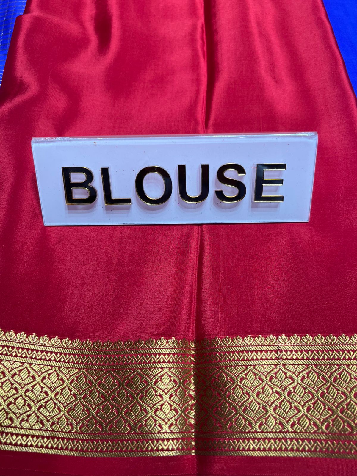 Pure Mysore Silk Saree.