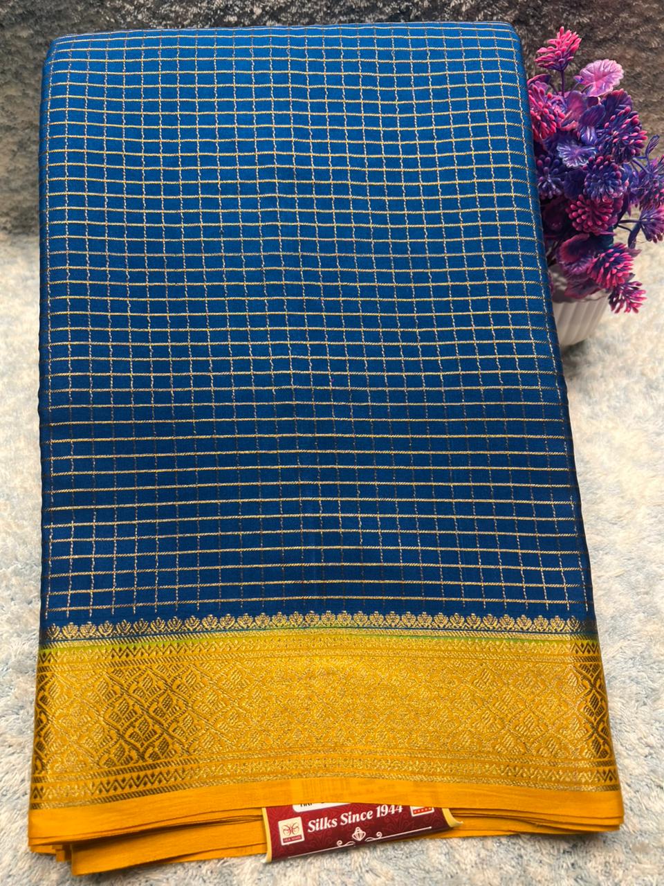 Pure Mysore Silk Saree.