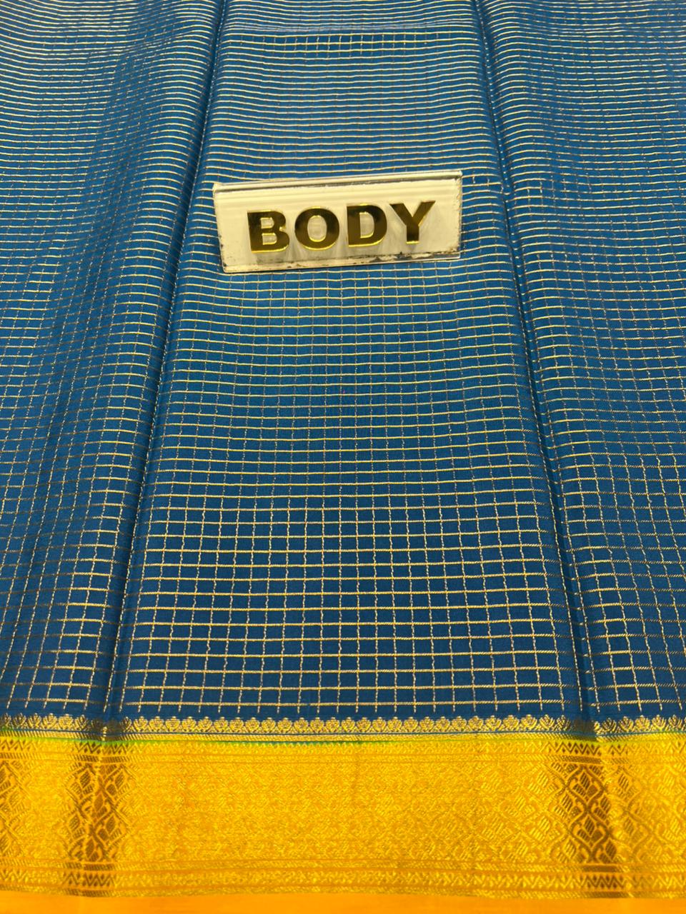 Pure Mysore Silk Saree.