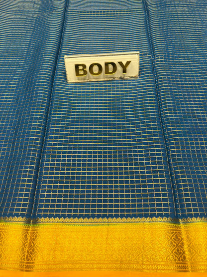 Pure Mysore Silk Saree.