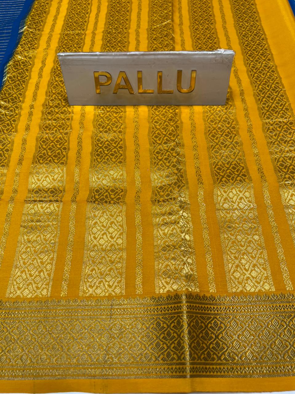 Pure Mysore Silk Saree.