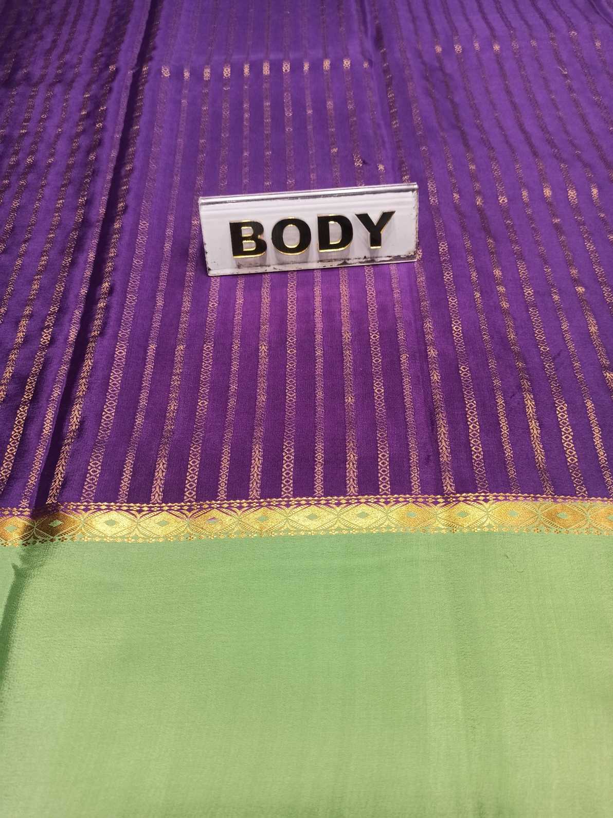 Pure Mysore Silk Saree.