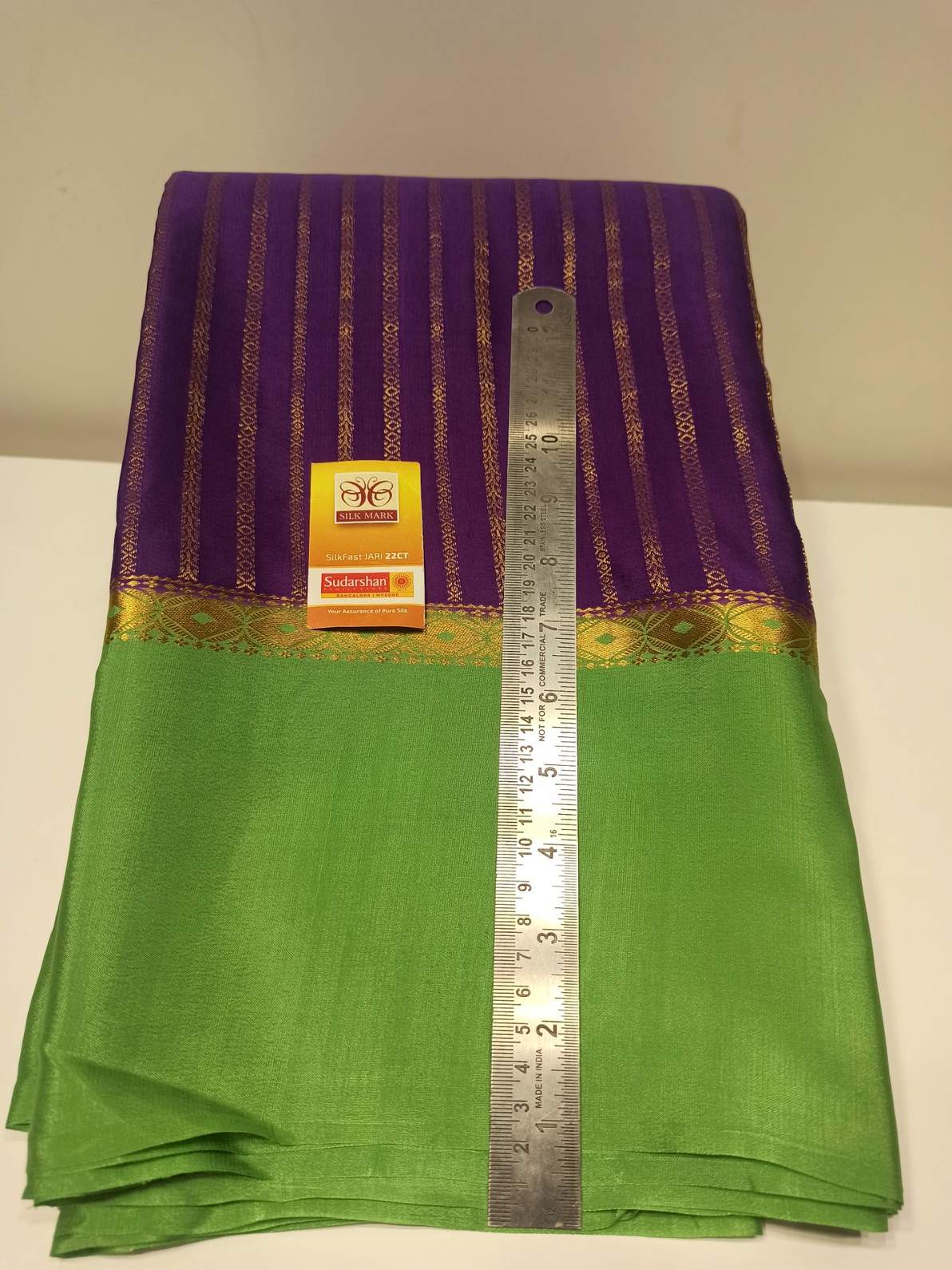 Pure Mysore Silk Saree.