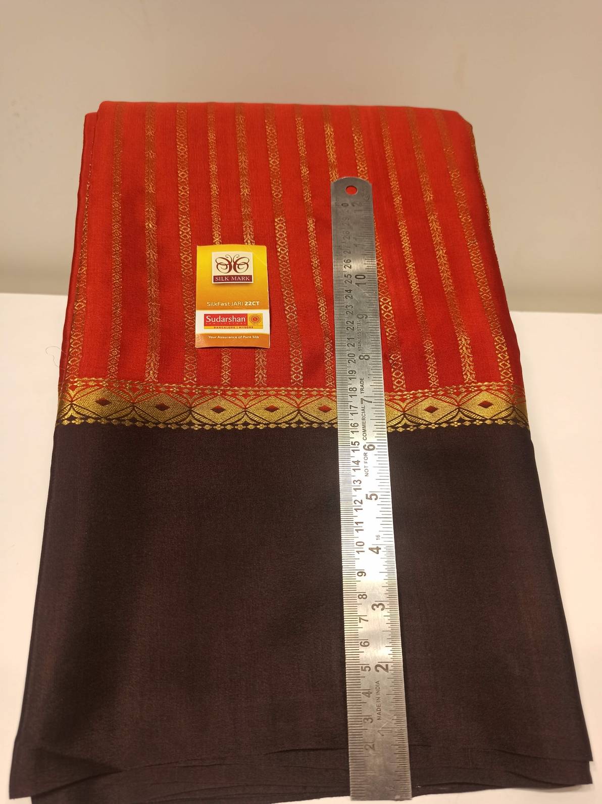 Pure Mysore Silk Saree.