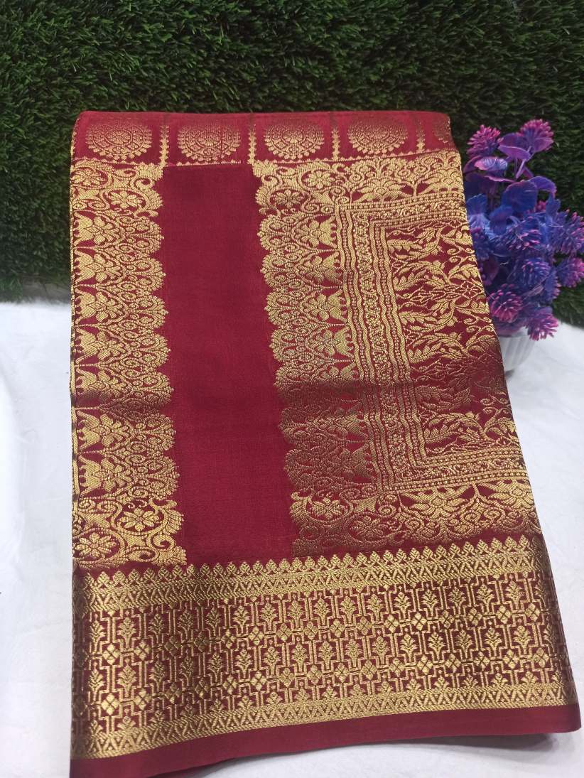 Pure Mysore Silk Saree.
