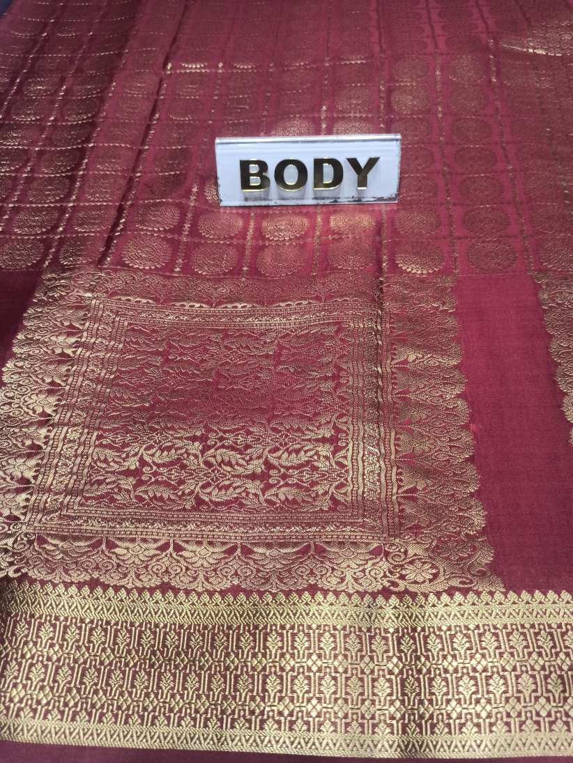 Pure Mysore Silk Saree.