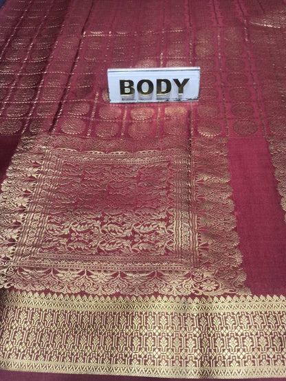 Pure Mysore Silk Saree.