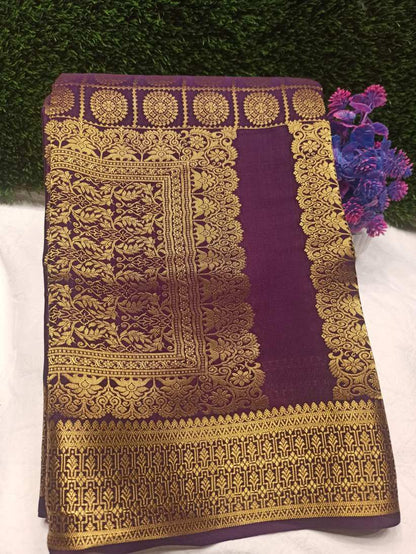 Pure Mysore Silk Saree.