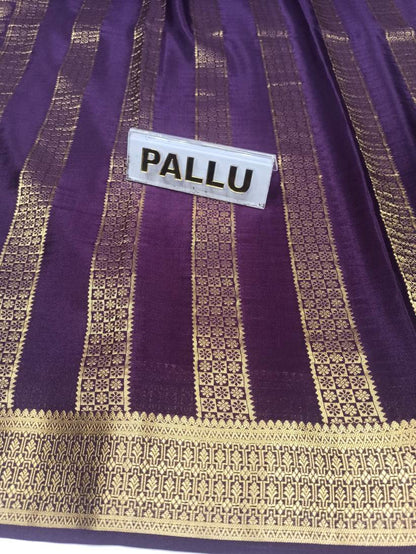 Pure Mysore Silk Saree.