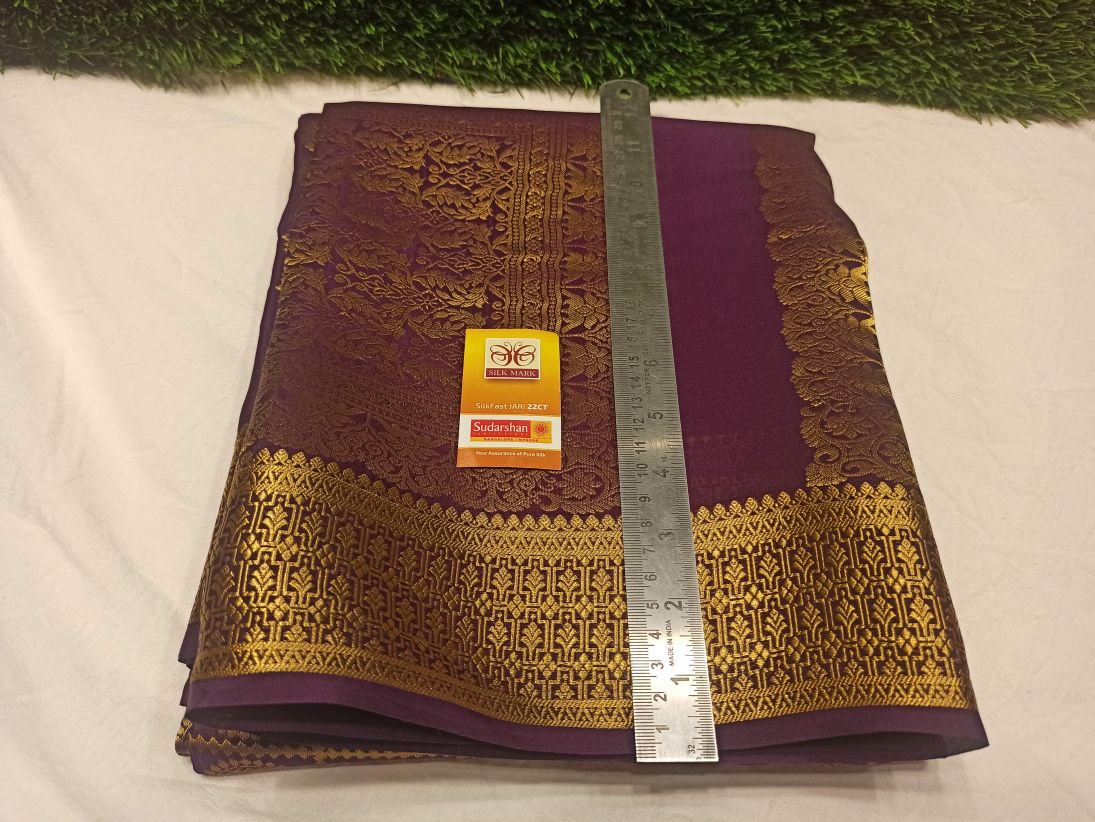 Pure Mysore Silk Saree.