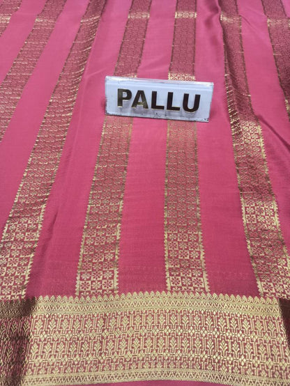 Pure Mysore Silk Saree.