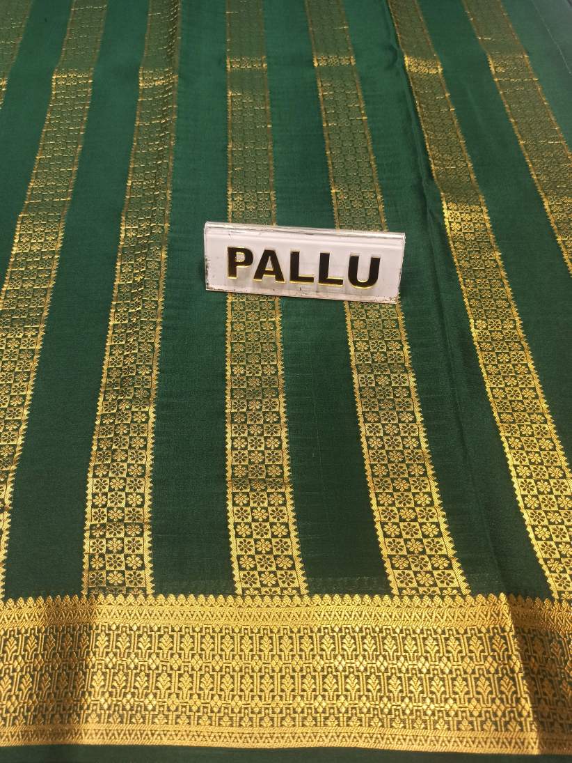 Pure Mysore Silk Saree.