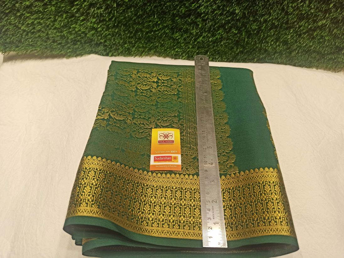 Pure Mysore Silk Saree.