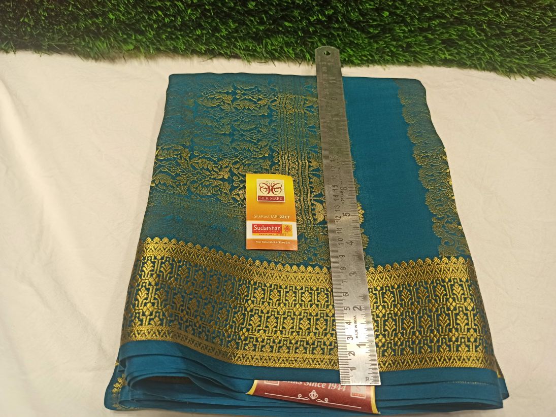 Pure Mysore Silk Saree.