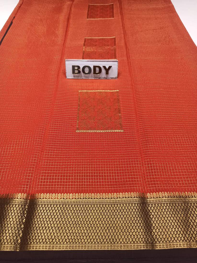 Pure Mysore Silk Saree.