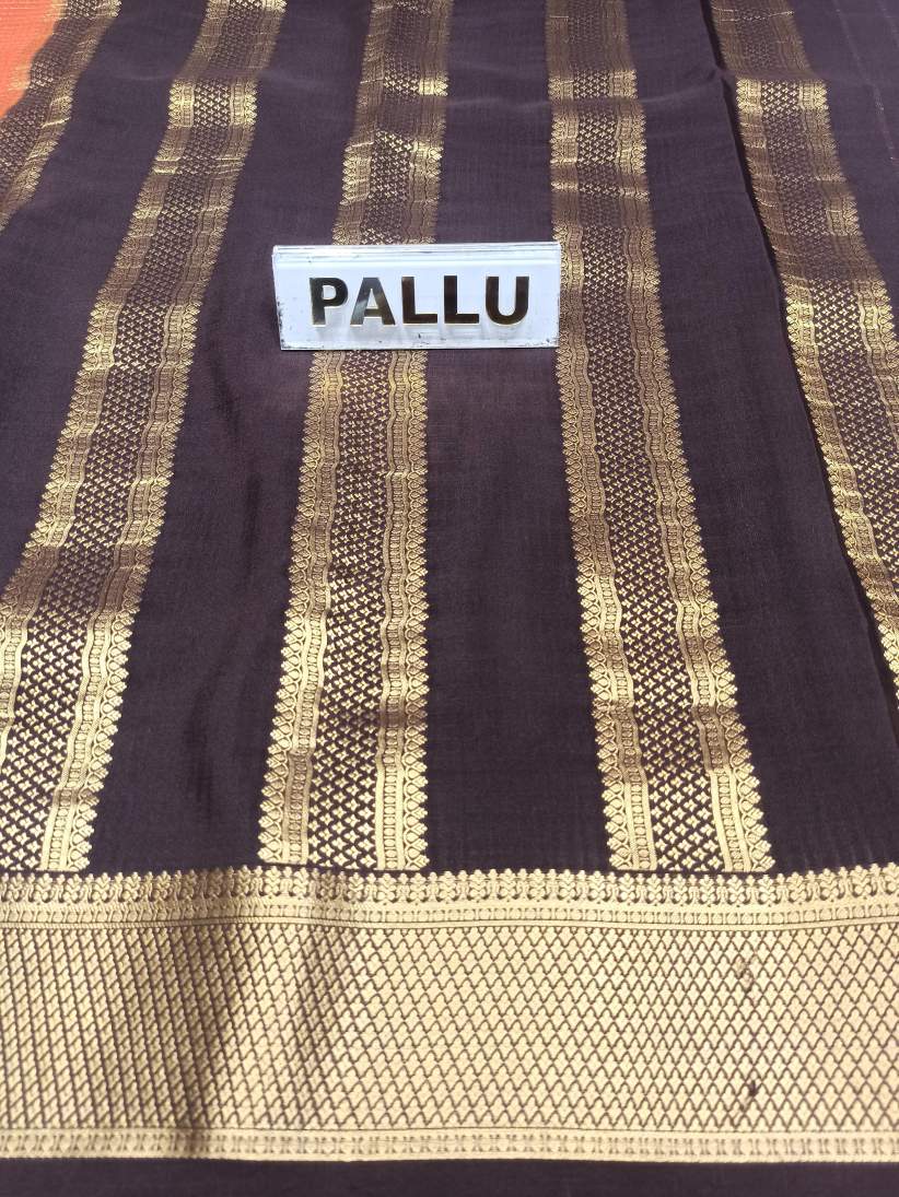 Pure Mysore Silk Saree.