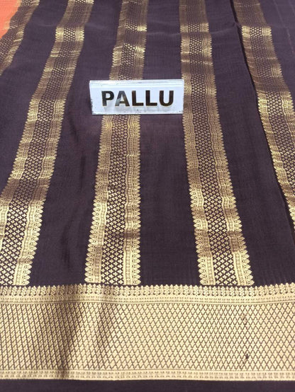 Pure Mysore Silk Saree.