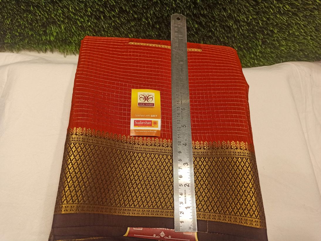 Pure Mysore Silk Saree.