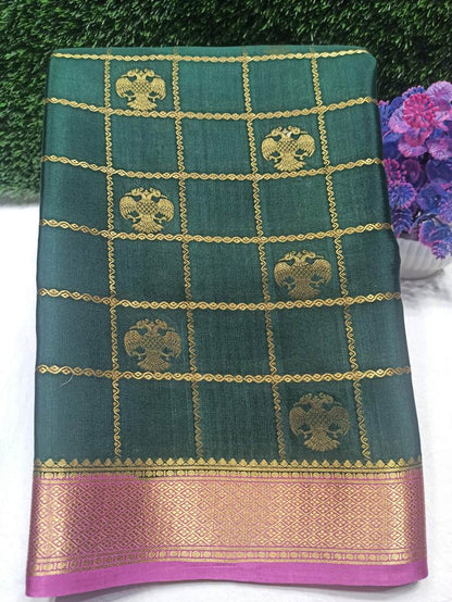 Pure Mysore Silk Saree.