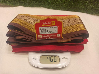 Pure Mysore Silk Saree.