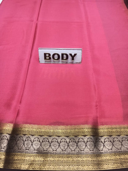 Pure Mysore Silk Saree.